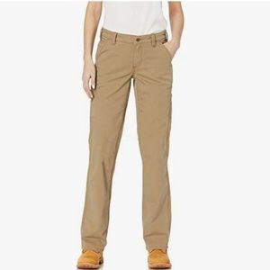 Carhartt Women's Original Fit Crawford Utility Pant Tan Size 10P